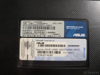 predam starý ntb ASUS - 6