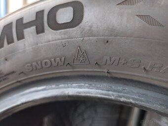 205/60 r16 zimné pneumatiky Kumho 6,5mm - 6