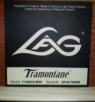 Predam gitaru LAG Tramontane 118 T118DCE Brown Shadow - 6