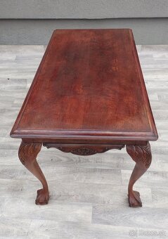 Stolík konferenčný v štýle Chippendale. - 6