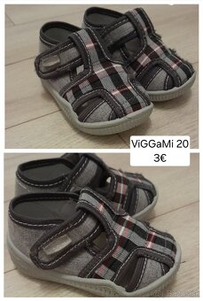 Chlapčenské papuče, gumenne sandále 20, 21, 23 - 6