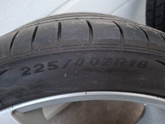 18"ELEKTRONY MERCEDES 5x112,LETNE PNEU 225/40ZR18 - 6