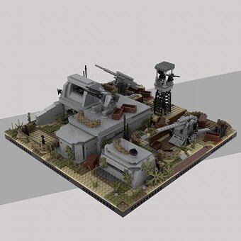 Rôzne sety vojakov 5 + doplnky - typ lego - nové - 6