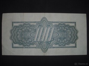 predam Ceskoslovenske bankovky 1944 1945 1985 - 6