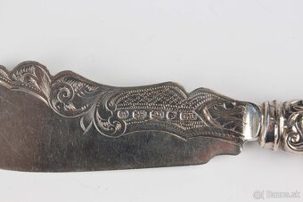 Predám starožitné strieborné nože - 6