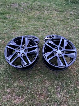 Alu disky originál Peugeot 5x108 R18 čierne - 6