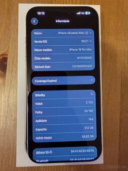 Apple iPhone 16 pro max 512gb púštny titán - 6