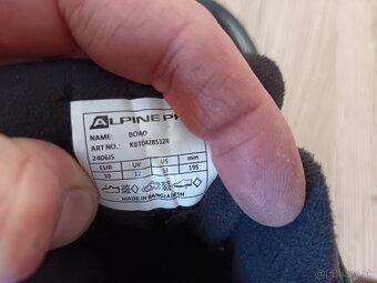 Detske topanky velkost 30 alpine pro boiro - 6