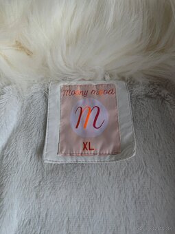 Biela dámska bunda - 6