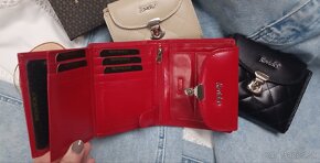 Červená dámska peňaženka - 6