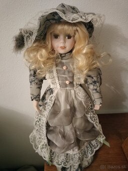 Keramická bábika 40 cm,v. - 6