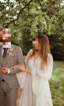 Boho svadobné šaty - 6