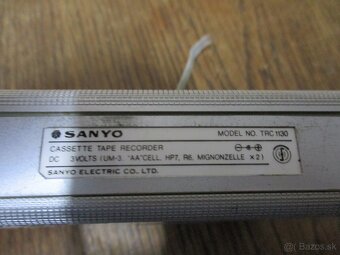 SANYO trc 1130 volkmen recorder. - 6