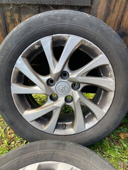 Hlinikove disky r16 toyota + pneu - 6