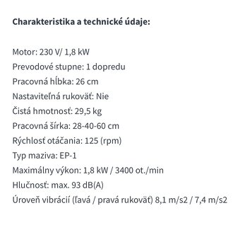 Kultivátor Texas EL-tex 1800 - 6