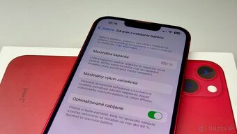 Predám ako nový Apple iPhone 13 Product Red 128GB - 6