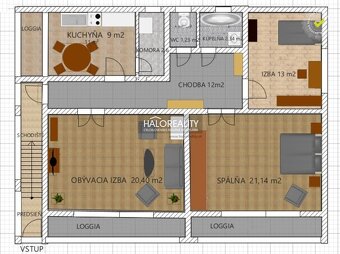 HALO reality - Predaj, rodinný dom Zlaté Moravce, stavebný p - 6