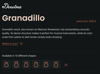 Gitara Dowina Granadillo DC-ds - 6