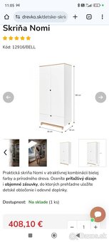 Skriňa a komoda NOMI - 6