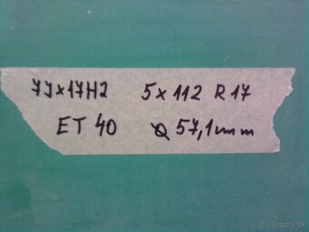 Predam elektrony 5x112 r17 - 6