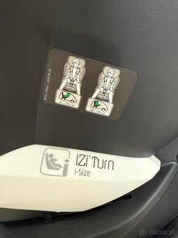 Detská autosedačka BeSafe Izi Turn iSize - 6