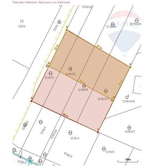 NA PREDAJ stavebný pozemok Stará Lesná - výmera 690 m2 - 6