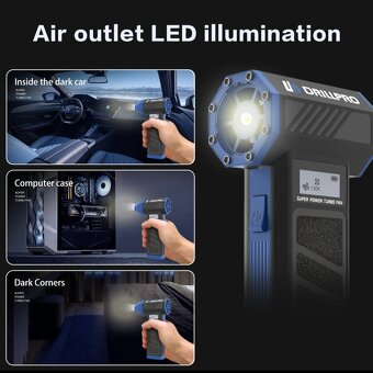 Vynikajúci Turbo Fan Drillpro až 130000 ot. + Vysávací Modul - 6