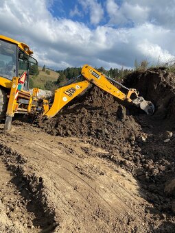 Zemné a výkopové práce s JCB - 6