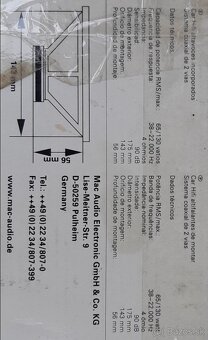 Predam 2ks reproduktorov - 130 Watt - 6