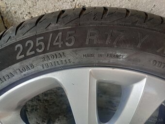 Hliníkové disky škoda 5x112 r 17. - 6