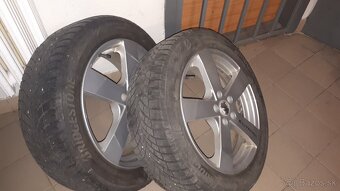 Predám sadu diskou 5x108 R17 so zimnými pneu 205/55 R17 - 6