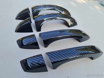 KARBONOVÉ klučky krytky klučiek pre ŠKODA VOLKSWAGEN - 6