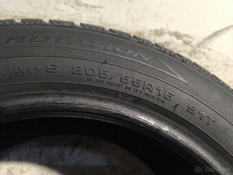 205/55 R16 Zimné pneumatiky 2x Sava Eskimo 2x Debica Frigo - 6