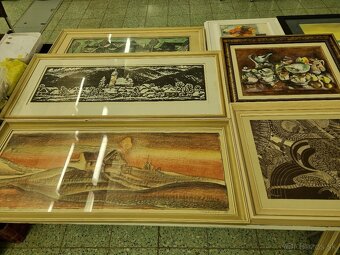 Predám grafiky Petra Kľúčika a obrazy aj grafiky iných autor - 6