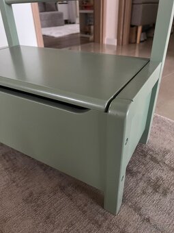 Detska lavicka s odkladacim priestorom 60x31x45 - 6