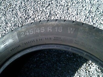 Letné pneu 245/45R18 Continental - 6