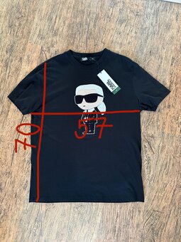 Tričko Karl Lagerfeld s vyšívaným vzorom - 6
