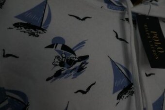 RALPH LAUREN BEAR unisex tensia mikina s kapucou S-L - 6