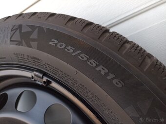 Orig zimná sada Škoda, VW, Seat, Audi 5x112 R16 + 205/55 R16 - 6