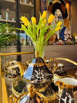 ArtDeco porcelánová súprava Valaská Belá Krištáľ - 6