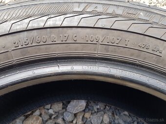 215/60 r17c letné pneumatiky 4ks Semperit DOT2021 - 6