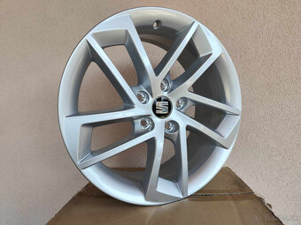 5x112 r17 ET49 x 7J elektróny originál SEAT + VW, ŠKODA - 6