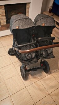 Kočík DORJAN Twin + 2 autosedačky Nania - 6