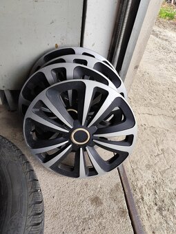 Zimné pneumatiky + disky plechové 195/65 R15 - 6