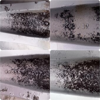 5x114.3 Originál Mazda Top Stav Pneu 225 65 R17 ZIMNÉ - 6