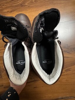 Zimne kozene topanky Mil Tec - 6