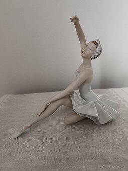 Royal dux baletka porcelánová soška - 6