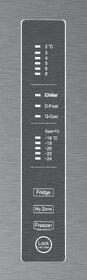 Kombinovaná chladnička s mrazničkou HAIER C3FE837CGJ - 6
