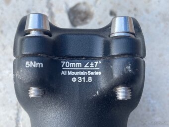 Predám predstavec na bicykel 31,8 28,6 100 mm - 6
