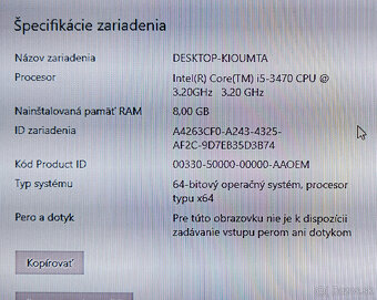 HP3500+ 24"LCD+klávesnica+myš - 6